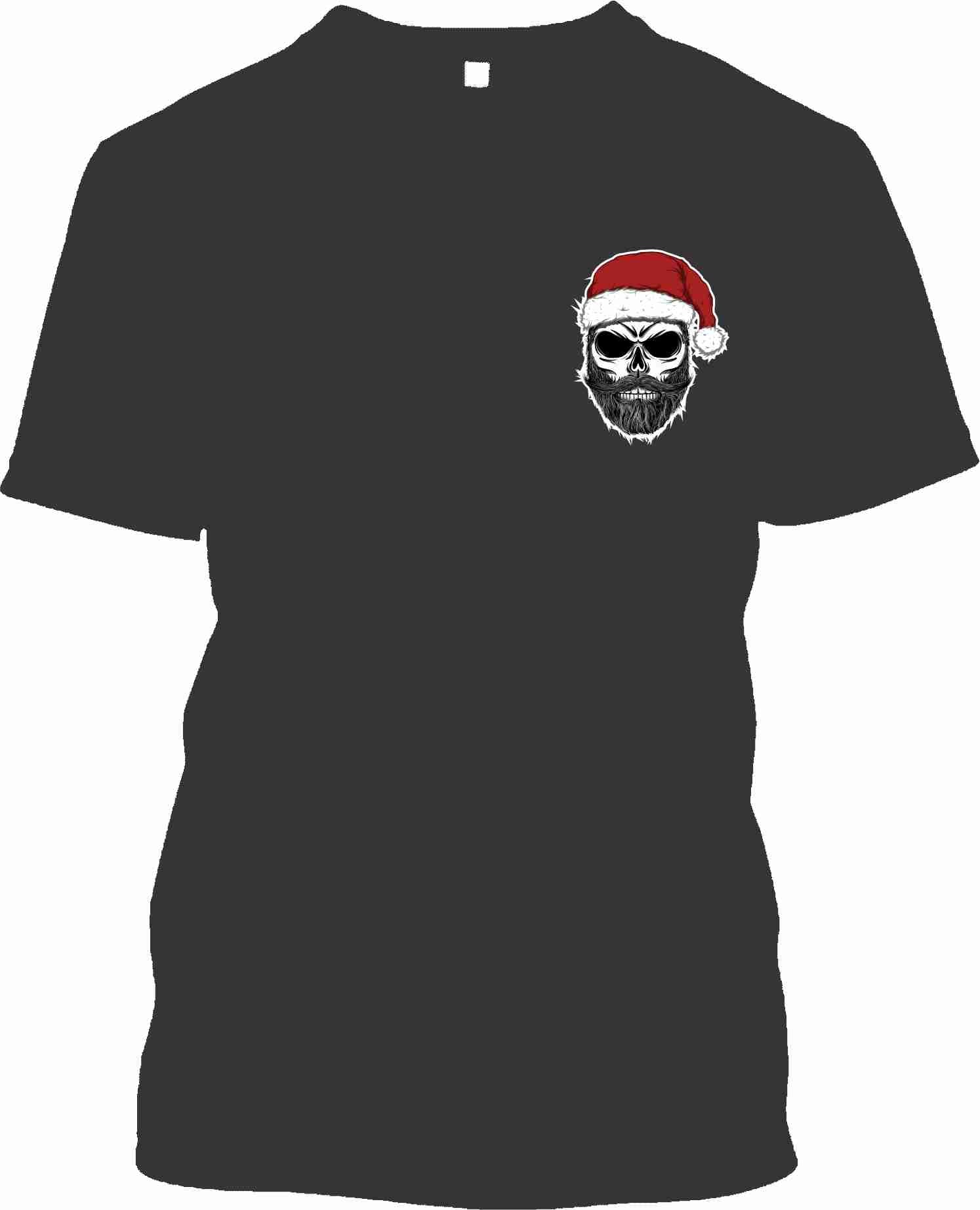 "Bad Santa" Skull T-Shirt
